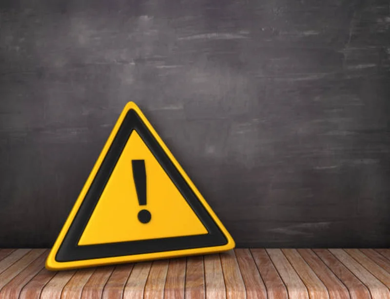 注意喚起の警告サイン