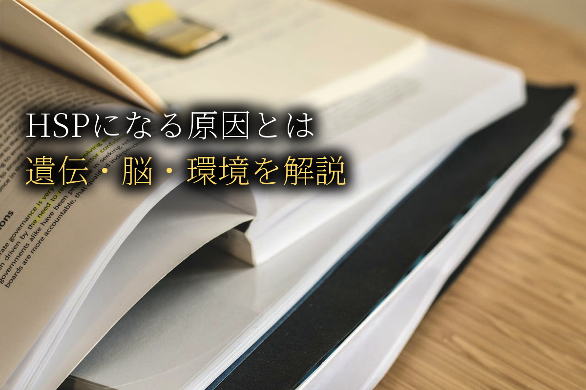 HSPになる原因とは｜遺伝・脳科学・環境要因の徹底解説【中島輝監修】
