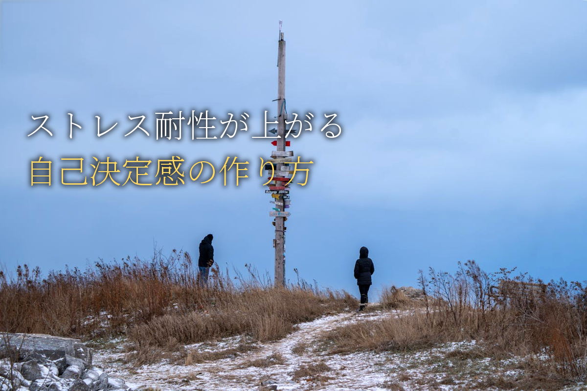 ストレス耐性が劇的に上がる「自己決定感」の作り方