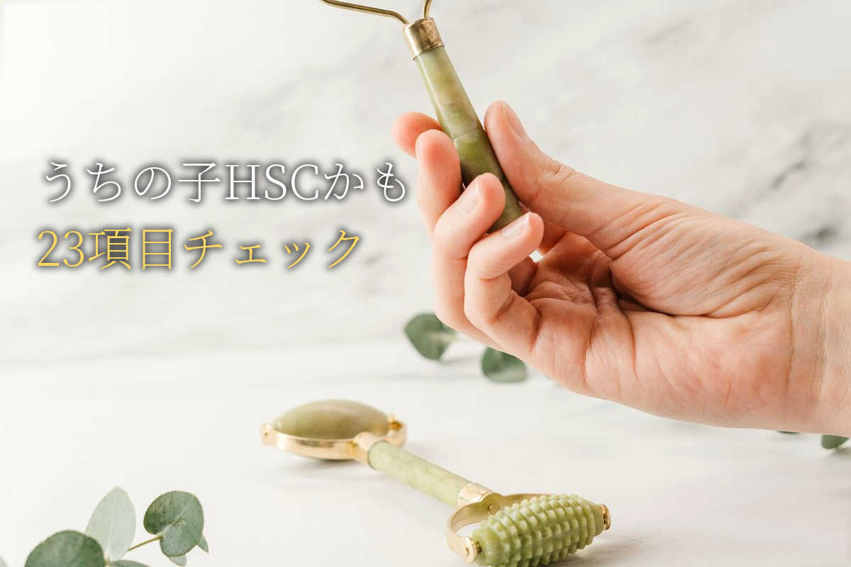 うちの子もしかしてHSC?5人に1人が当てはまる23項目チェックリスト【中島輝監修】