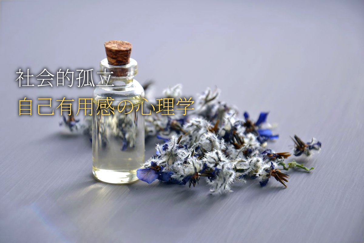 社会的孤立×自己有用感の心理学【中島輝監修】